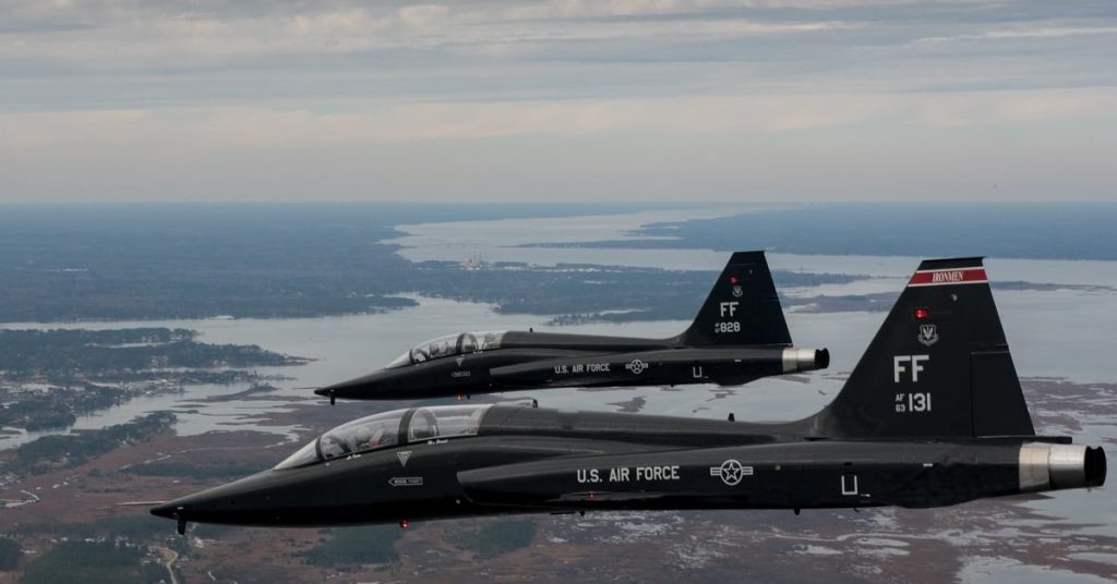 Air Force returns T-38 Talon to flight status while crash investigation continues Air Force returns T-38 Talon to flight status while crash investigation continues
