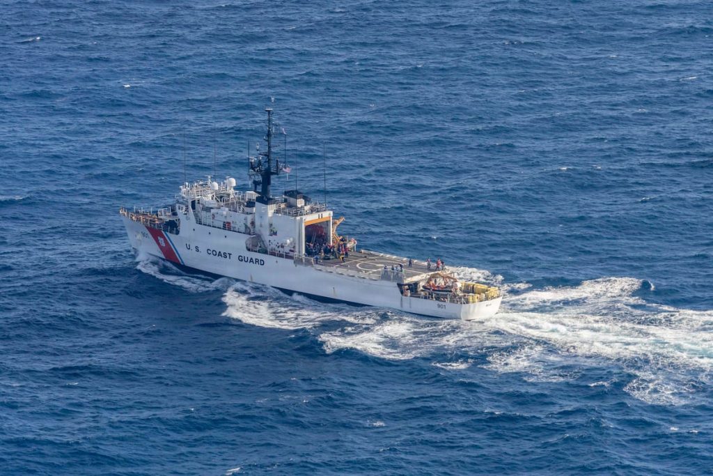 US Coast Guard has seized over 225,000 pounds of cocaine in eastern Pacific
