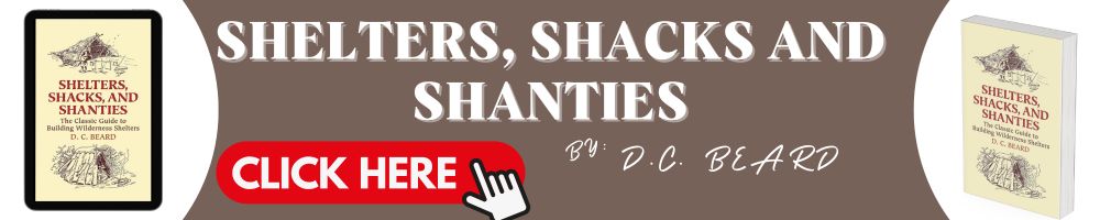 Shelters, Shacks, and Shanties Amazon Book