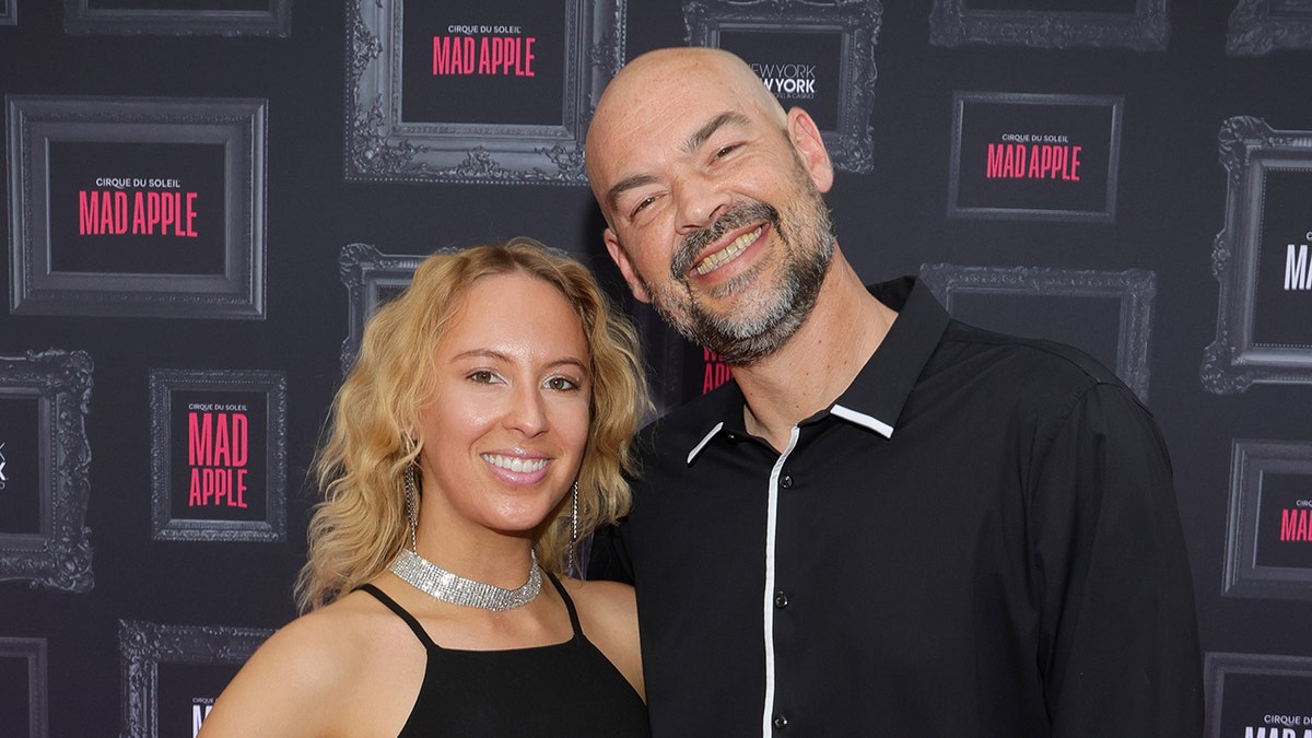 Aaron Goodwin with his wife