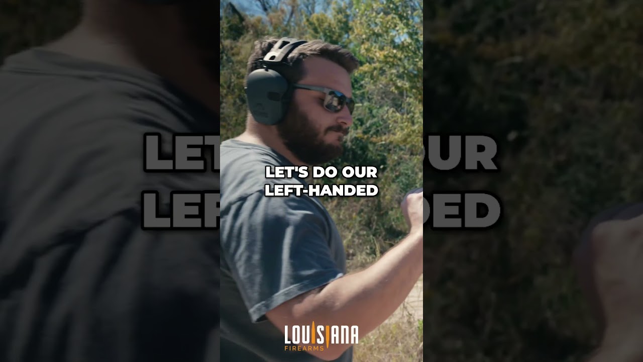 Rifle Shooting Challenge  Right vs  Left Hand! Can He Beat It