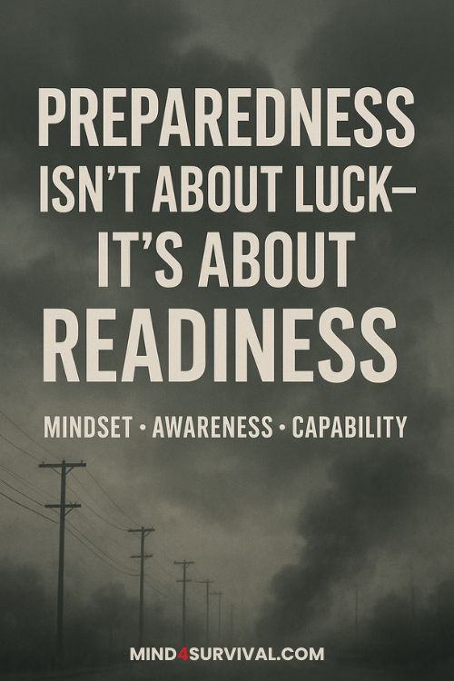 SHTF Mindset: How to Think When Everything Fails