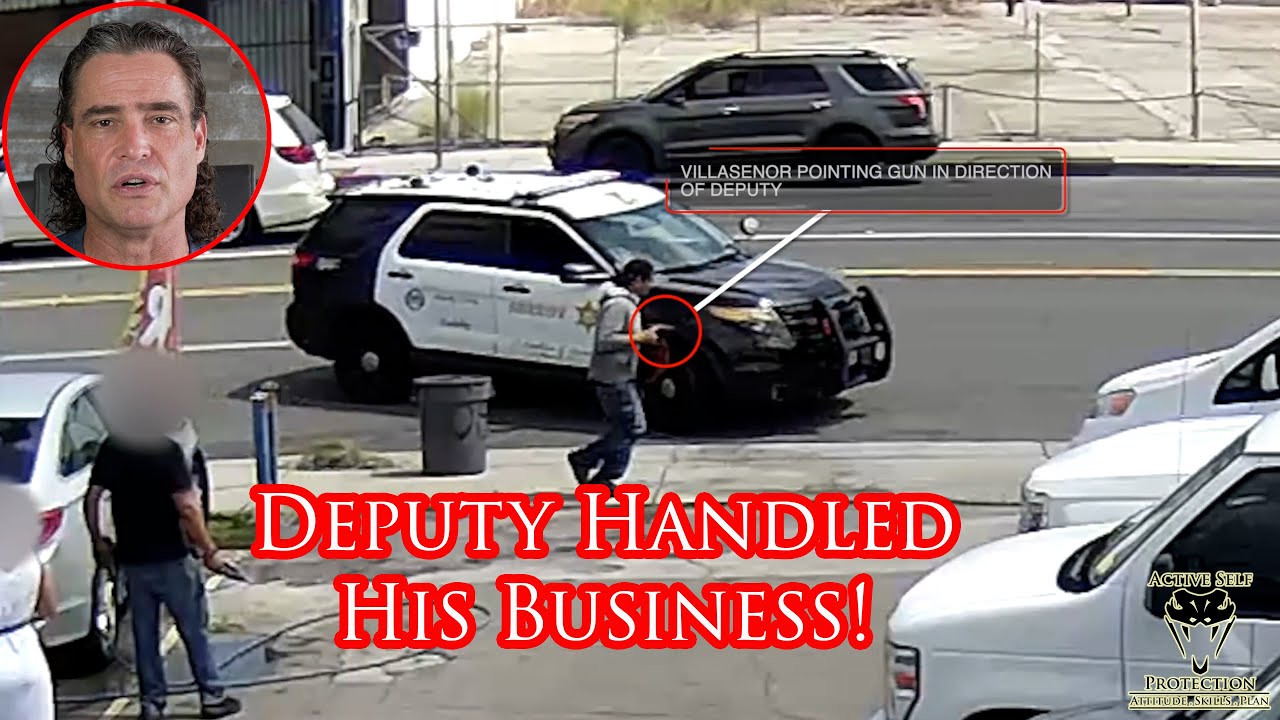 Deputy Puts Armed Robber Down