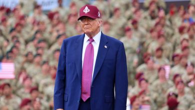 Soldiers screened for appearance and politics ahead of Trump visit
