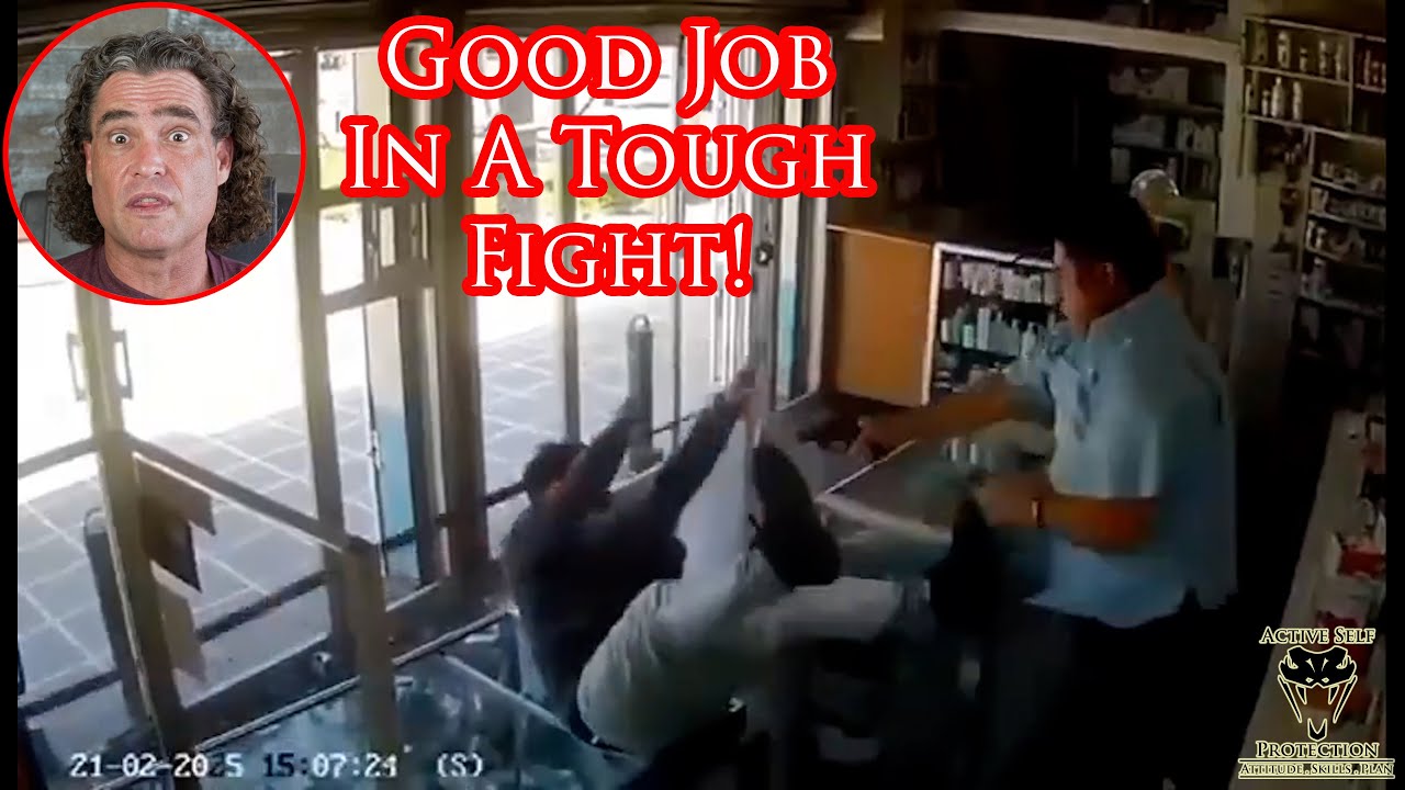 Armed Robber No Match For Pharmacy Owner