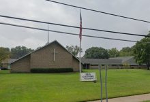 Armed gunman shot dead after opening fire at Sunday church service