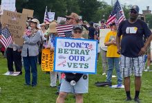 ‘Unite for Vets’ rally calls for Trump to abandon planned cuts at VA