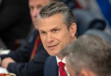 Hegseth tells lawmakers of plan to detain immigrants at 2 US bases