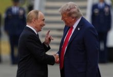 B-2, fighter jets fly over as Trump-Putin summit begins