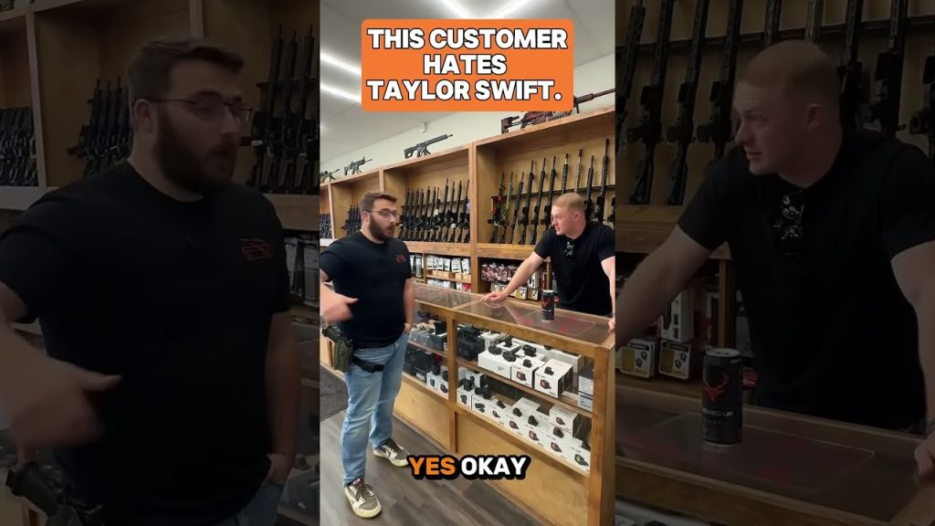 This Customer really hates Taylor Swift