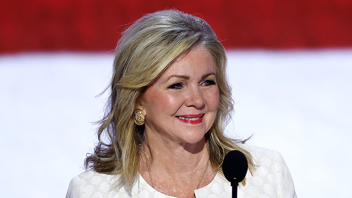 Sen. Marsha Blackburn at the 2024 Republican National Convention