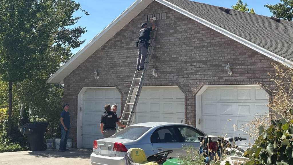 Charlie Kirk assassination: Authorities collect home surveillance video that may show killer fleeing scene