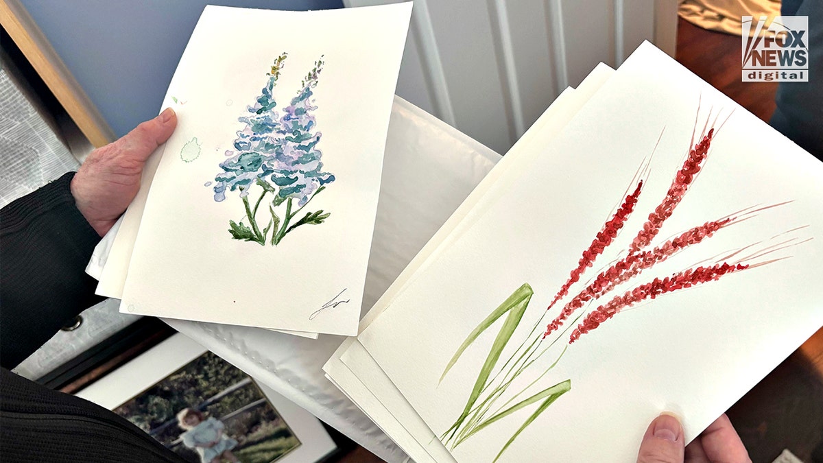 Charlotte train stabbing victim Iryna Zarutska's paintings for neighbors