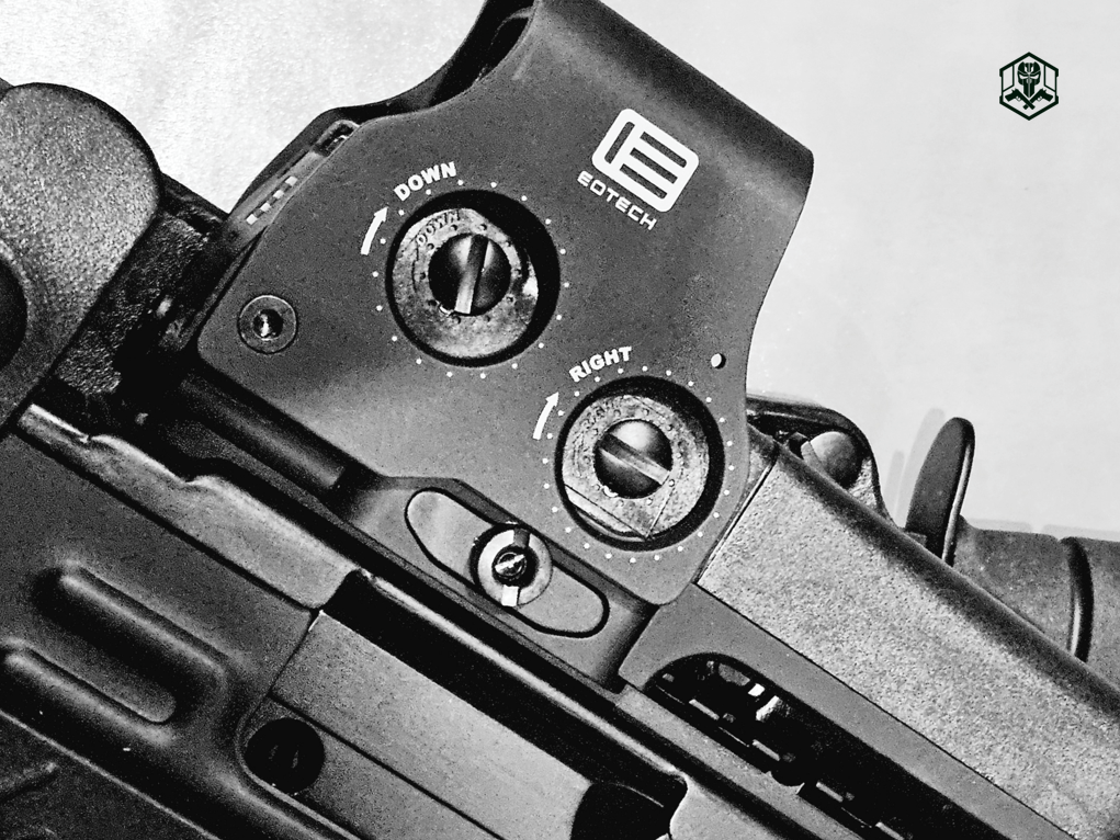 EOTECH HWS® mounted on an IWI Uzi Pro