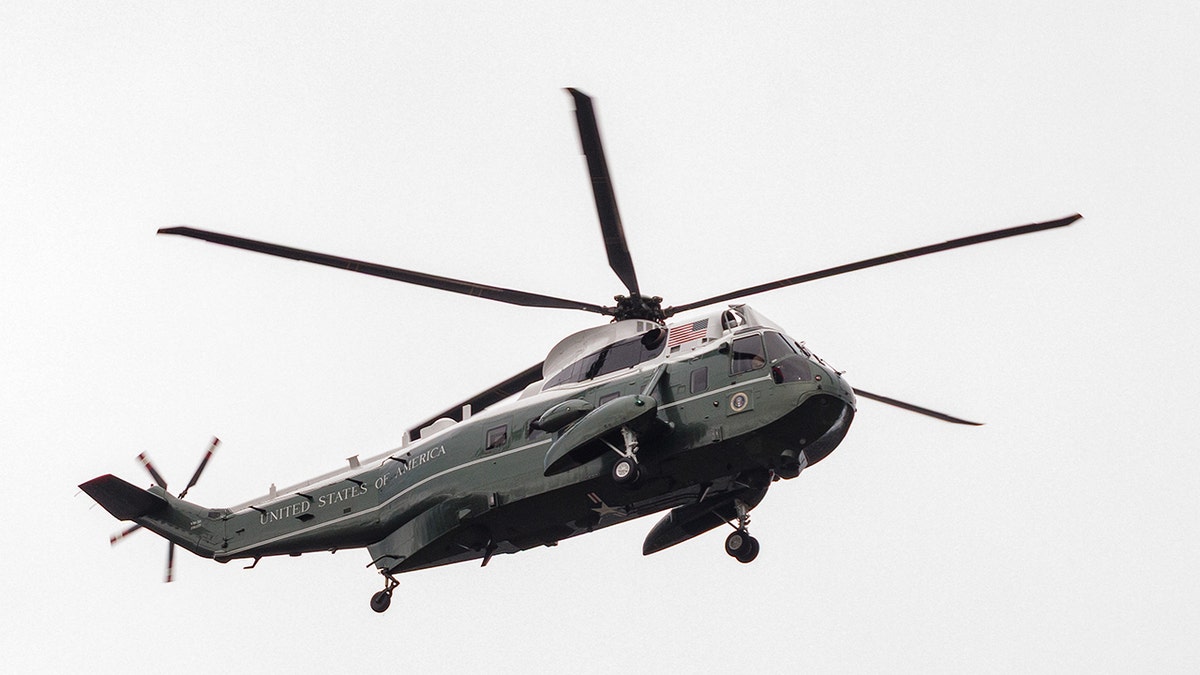 President Trump Leaves Windsor Castle Windsor