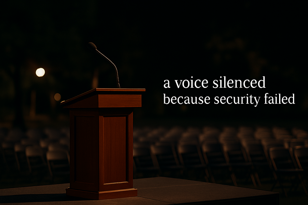 Charlie Kirk Assassination Exposes Security Failures Charlie Kirk Assassination Exposes Security Failures