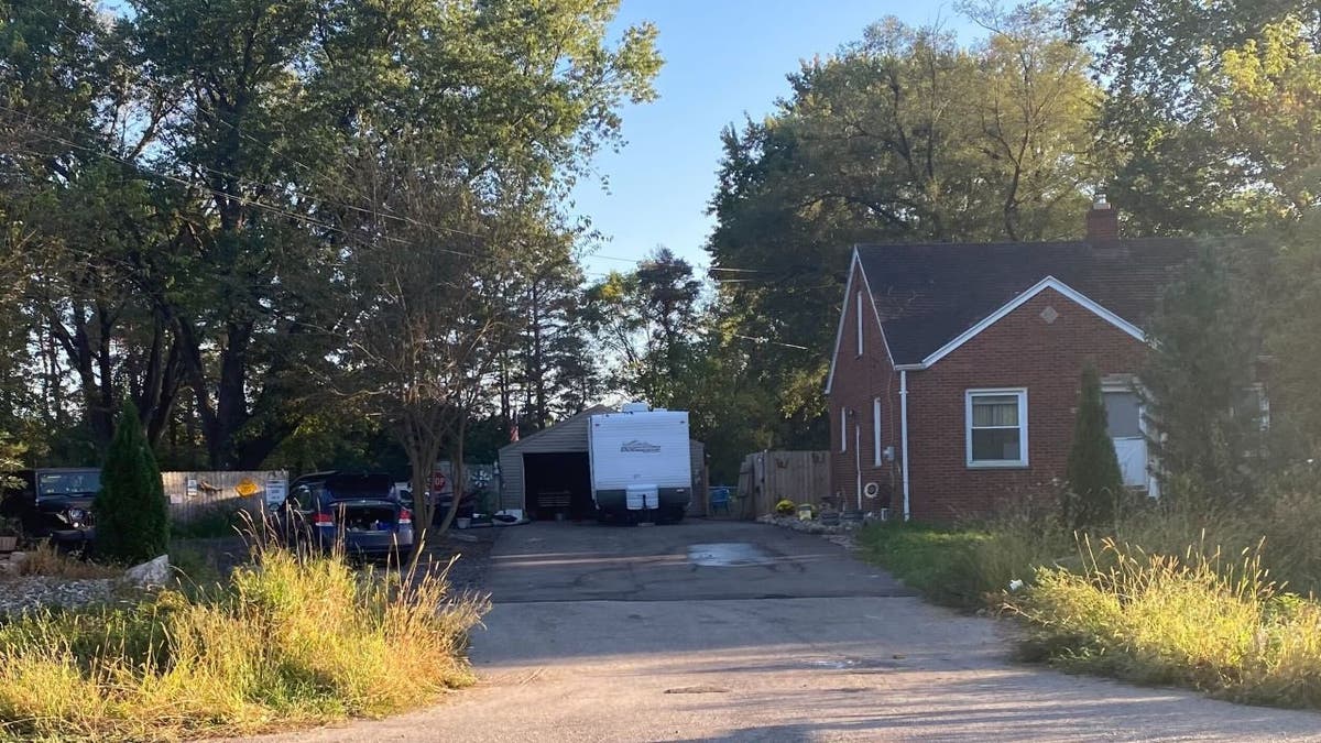 The home of Thomas Sanford in Grand Blanc