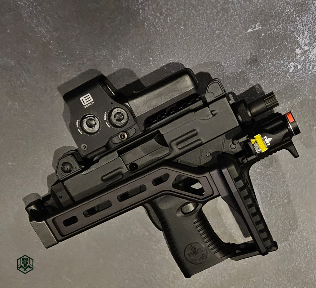 Side profile of the IWI Uzi Pro