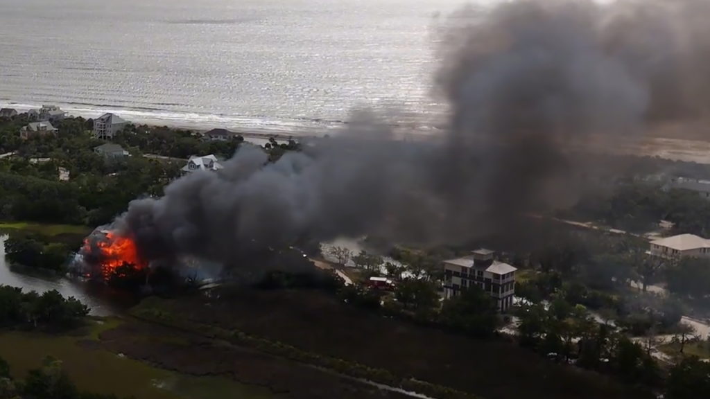 Lingering questions after arson ruled out in devastating fire at judge’s waterfront mansion