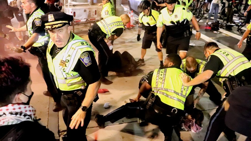 Police union leader says pro-Palestinian rioters ‘lured’ officers into ‘gauntlet,’ warns agitators Police union leader says pro-Palestinian rioters ‘lured’ officers into ‘gauntlet,’ warns agitators