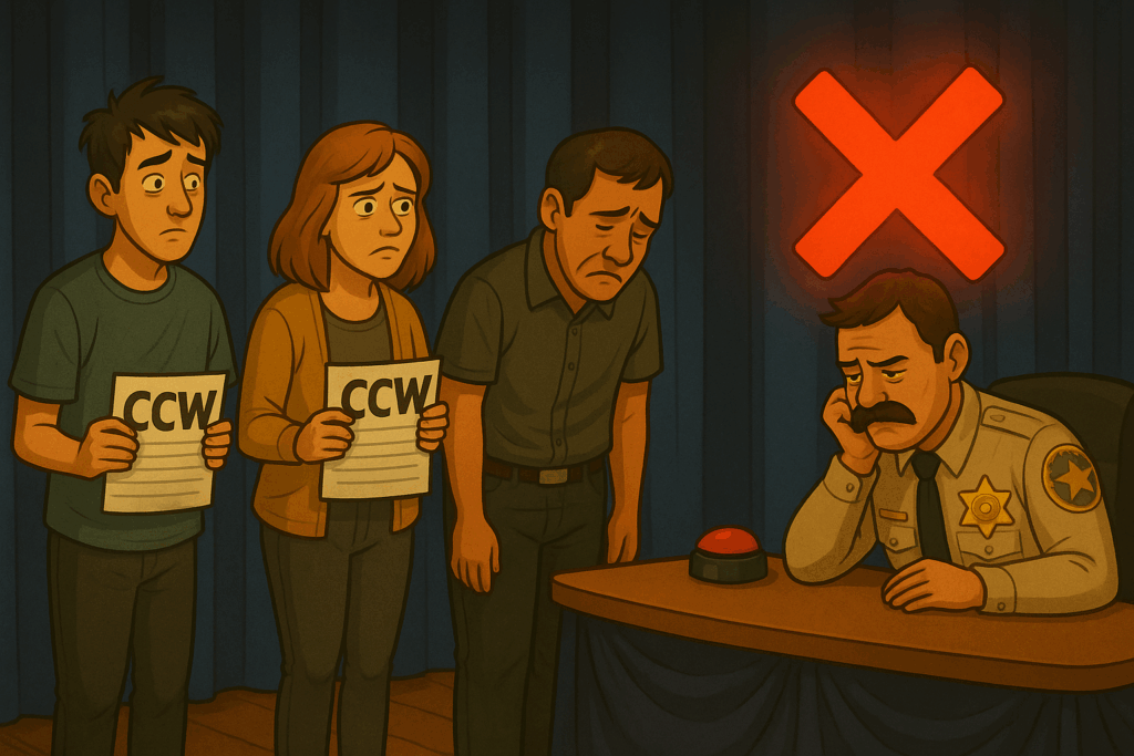 When Rights Meet Red Tape: DOJ Sues LASD Over CCW Delays