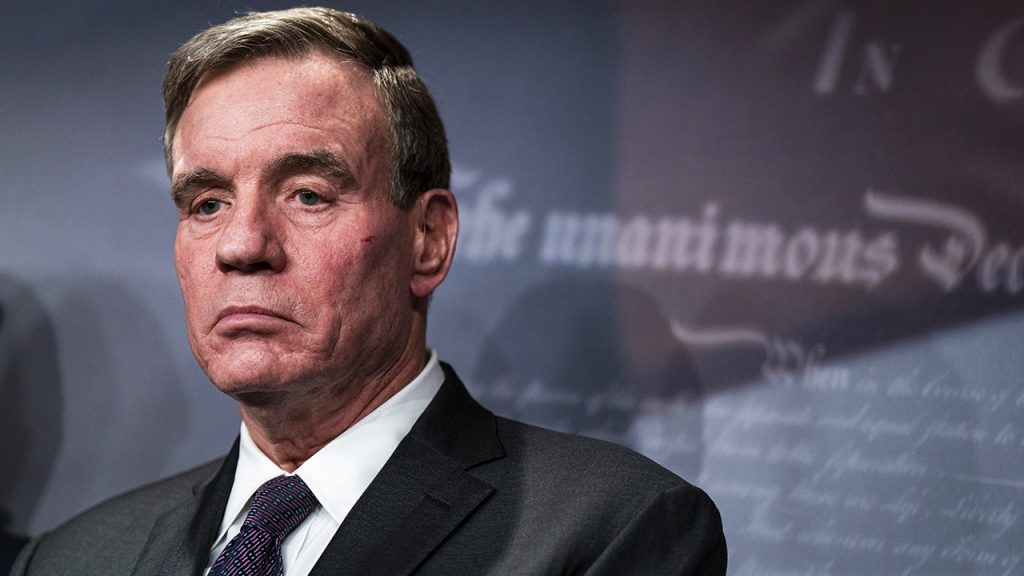 Mark Warner silent when pressed on whether Jay Jones should drop out over violent texts