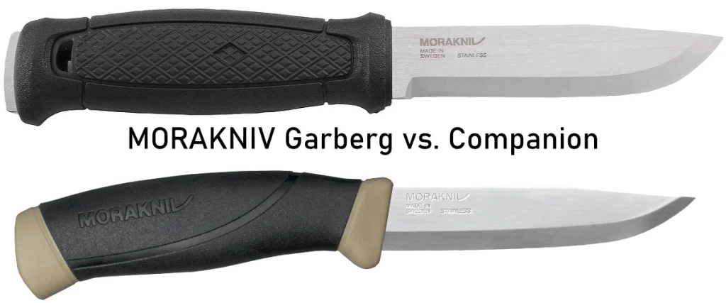 Difference Between Morakniv Garberg and the Companion Knife