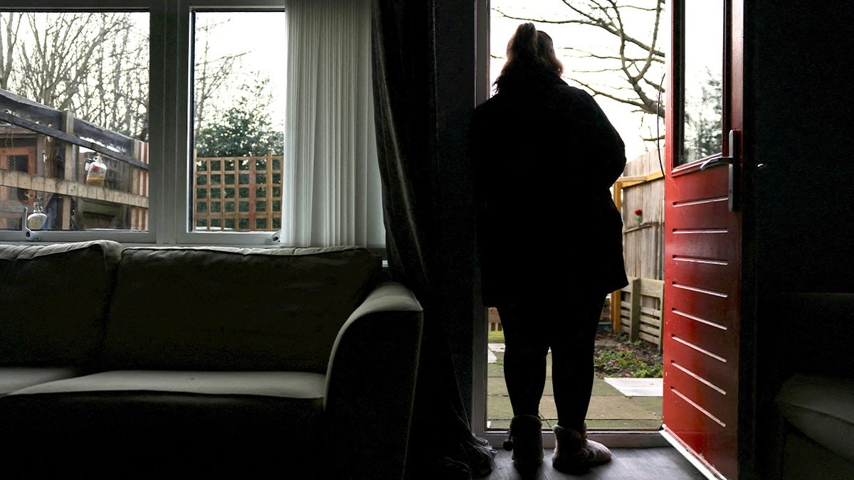 Rochdale grooming gang victim at her home in England
