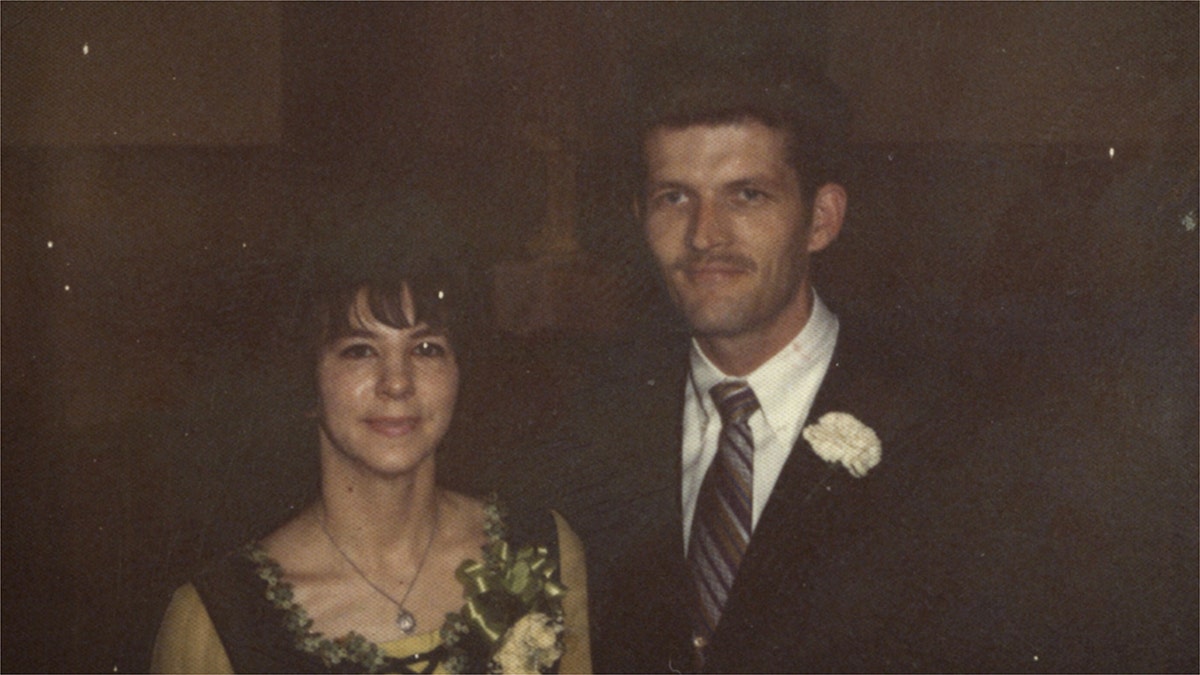 A family photo of Dorothy Carroll and her second husband, Richard Darress, from the 1960s