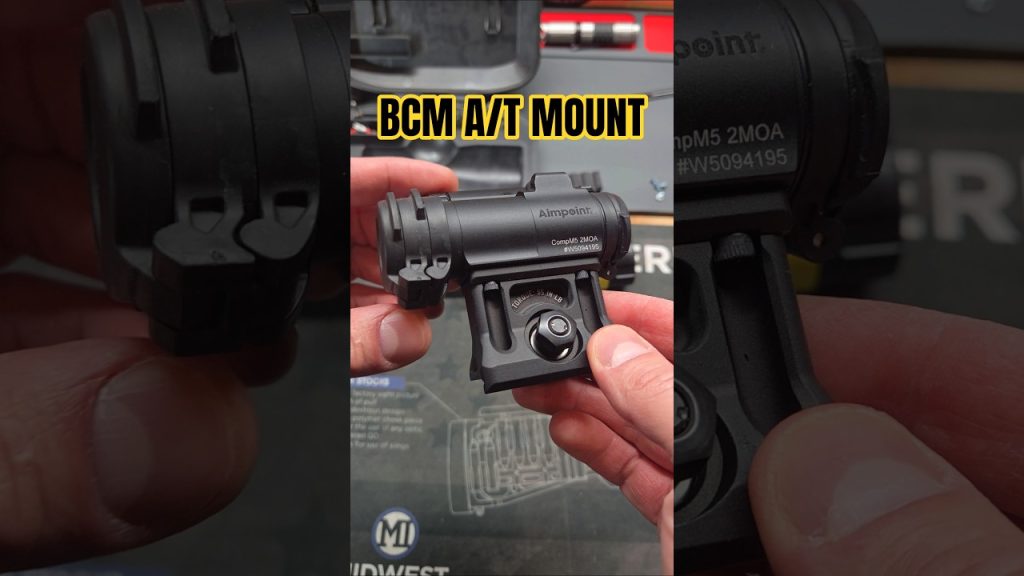 The Best Red Dot Mount Ever Made? BCM A/T Optics Mounts