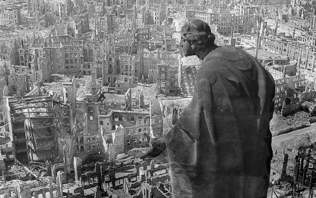 The devastating 1945 Allied bombing campaign in Dresden The devastating 1945 Allied bombing campaign in Dresden
