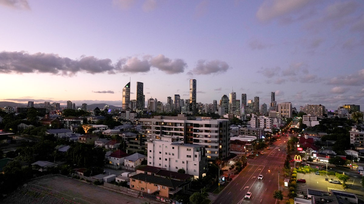 Brisbane city skyline