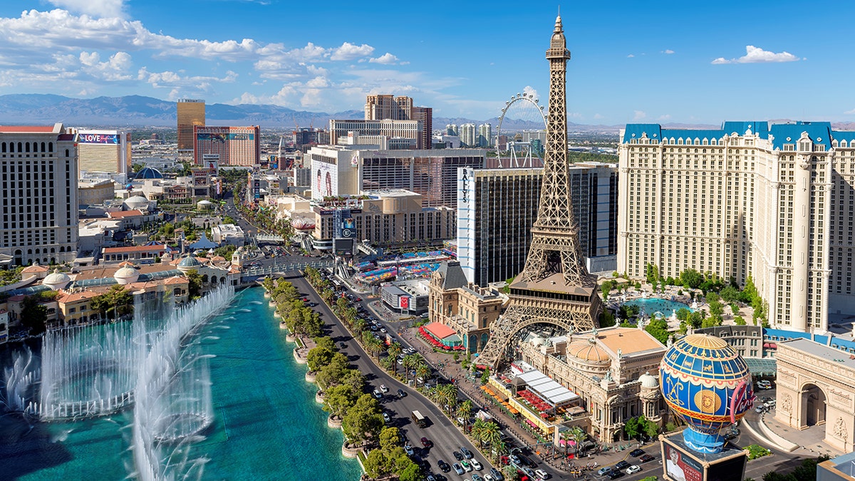 Las Vegas strip casinos.