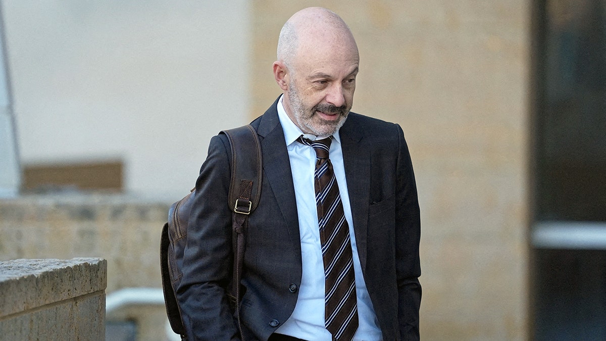 Thomas Goldstein arrives for trial