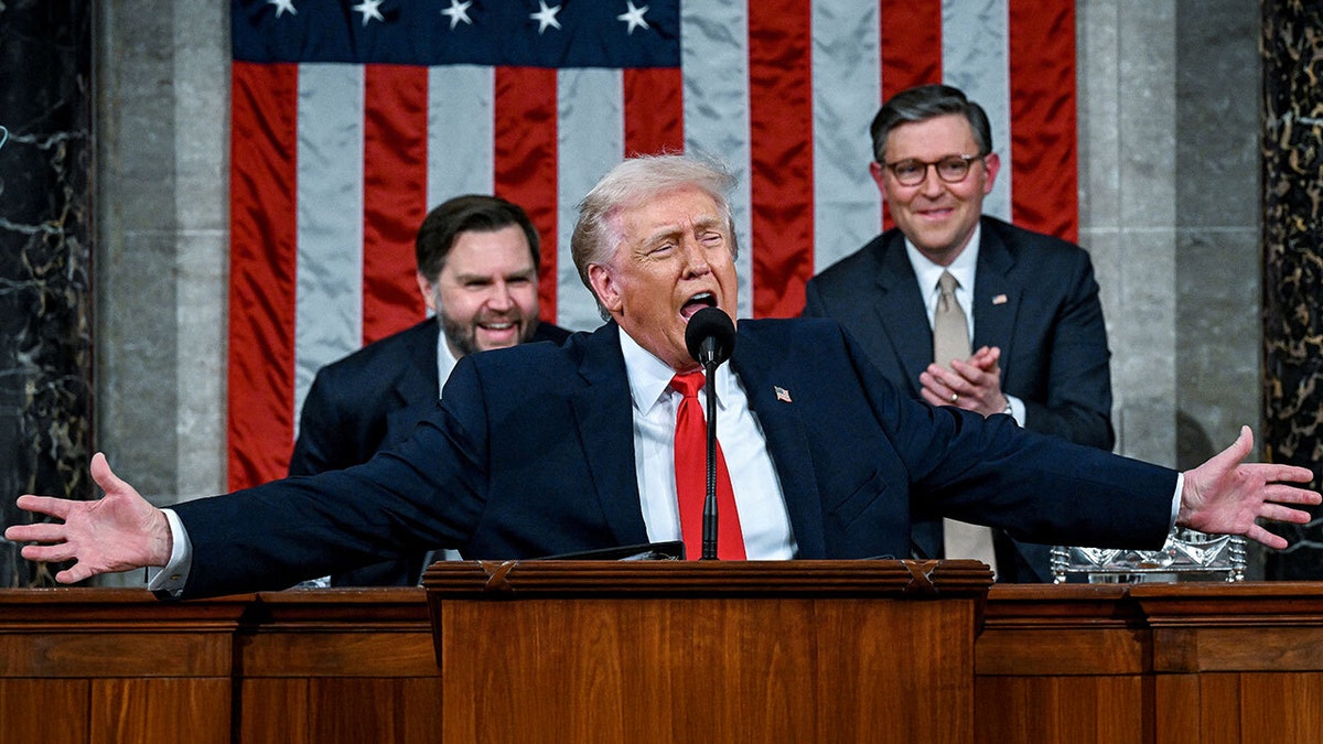 Donald J. Trump delivers the State of the Union