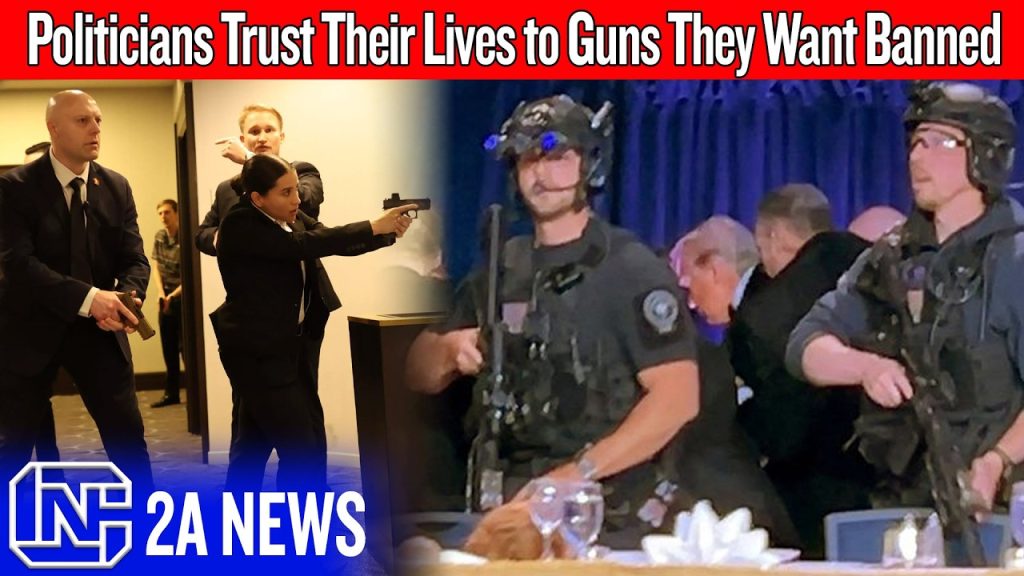 White House Dinner Shooting: They Say AR-15s Are Too Dangerous — Until They Need Them