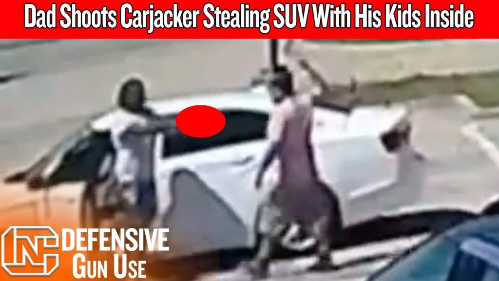 Caught On Video: Texas Dad Shoots Carjacker Trying To Steal SUV With His Kids Inside