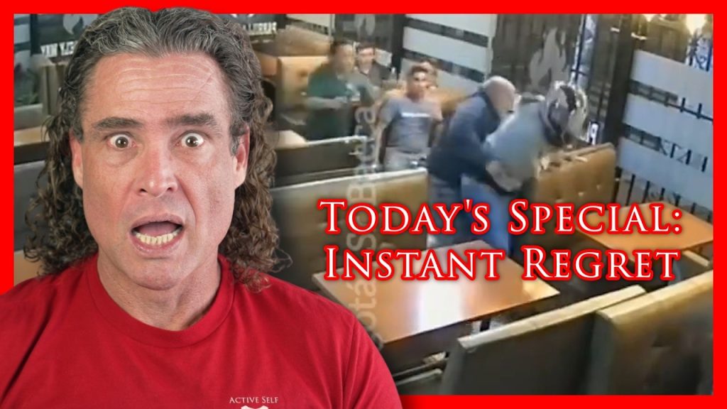 Armed Robber Vs ENTIRE Restaurant | Active Self Protection