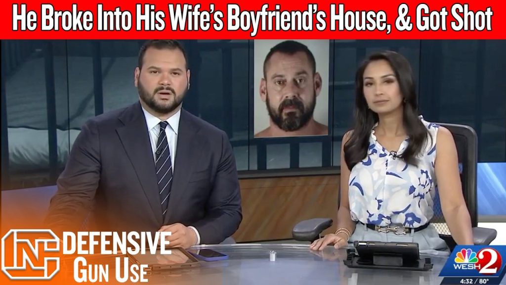 He Broke Into His Wife’s Boyfriend’s House… And Got Shot