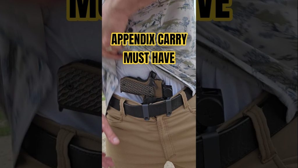 Best Belt for Making Appendix (AIWB) Carry Comfortable | KORE