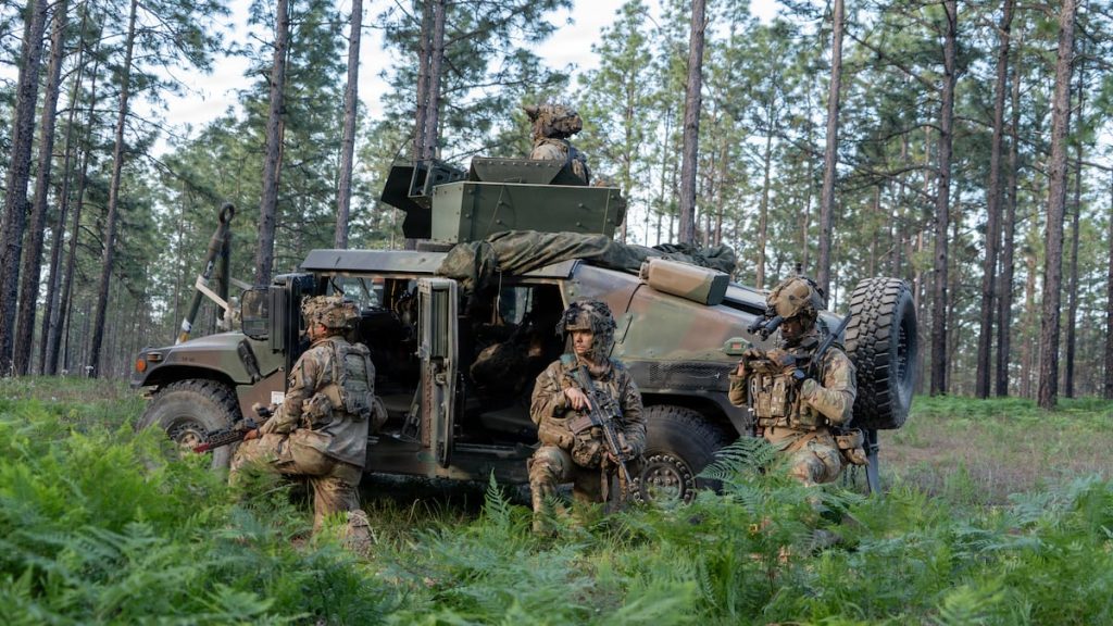 101st soldiers use drones to drop grappling hooks, breach razor wire