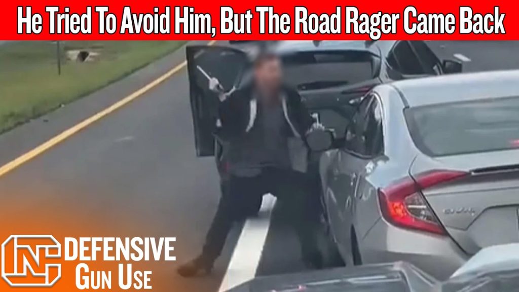 He Tried To Avoid Shooting Him… But The Road Rager Came Back