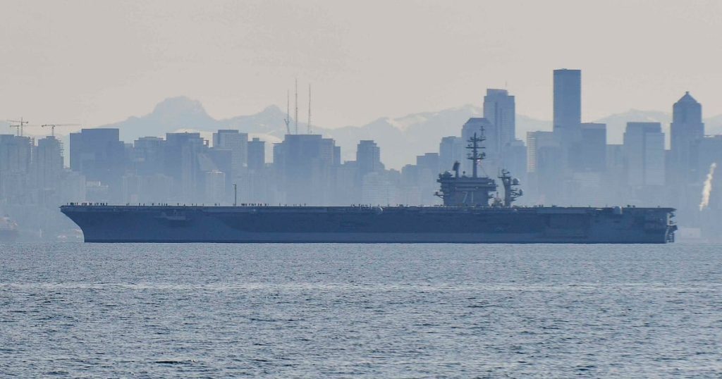 US Navy moving forward on West Coast dock for aircraft carriers