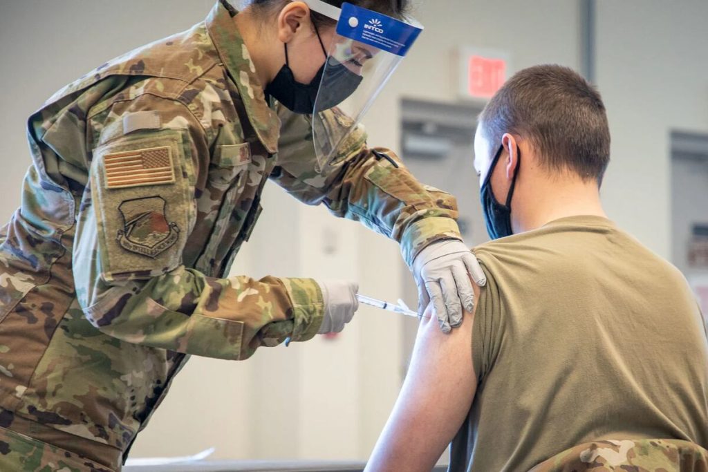 Trump promised redemption for troops who refused COVID shots. A year later, many are still waiting. Trump promised redemption for troops who refused COVID shots. A year later, many are still waiting.