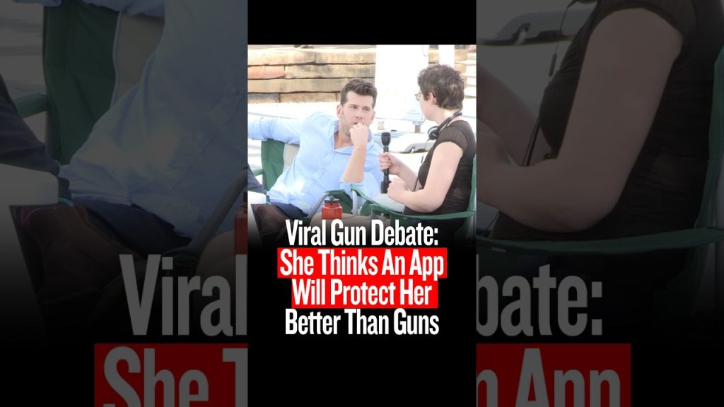 Viral Gun Debate: She Thinks An App Will Protect Her Better Than Guns