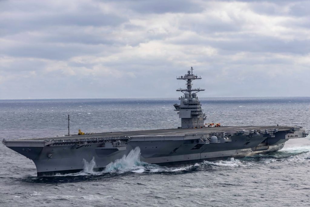USS John F. Kennedy completes acceptance sea trials USS John F. Kennedy completes acceptance sea trials