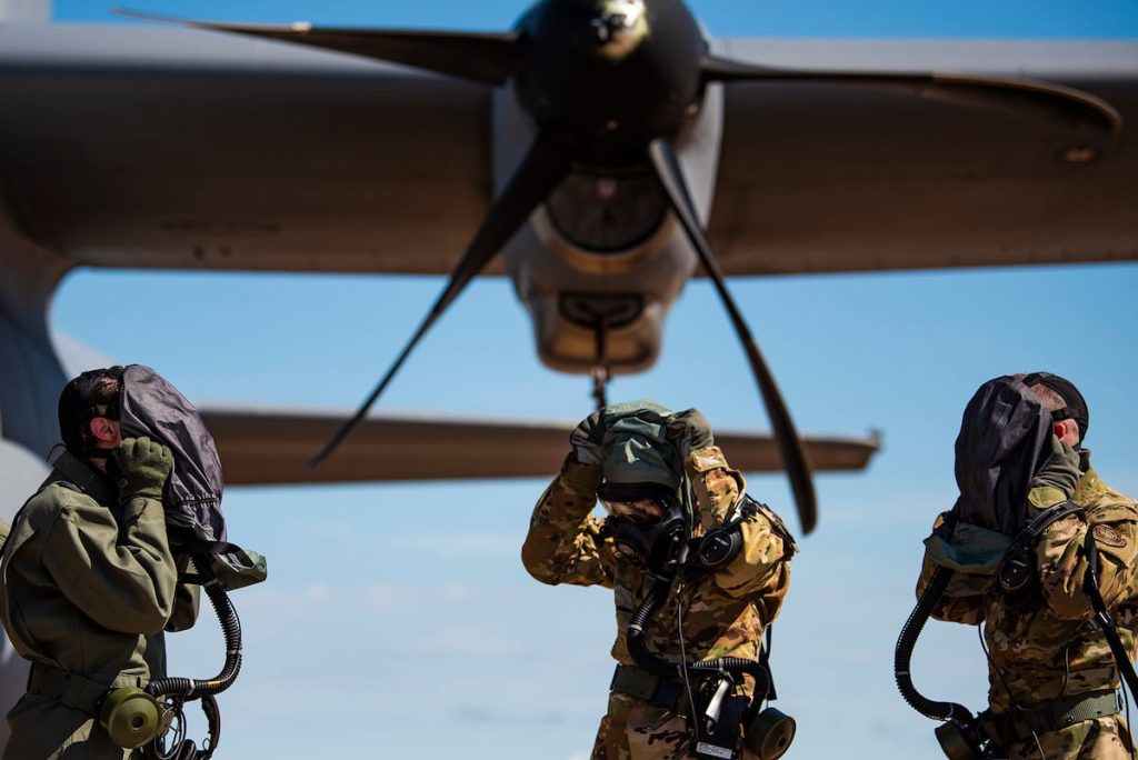 Airmen, guardians must complete gask mask seal tests before end of year