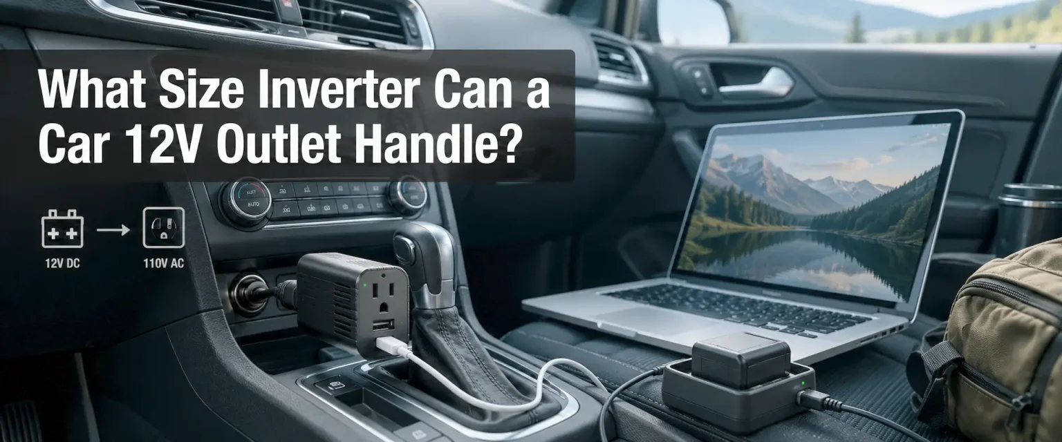 What Size Power Inverter Can You Plug Into a Car 12V Outlet? What Size Power Inverter Can You Plug Into a Car 12V Outlet?