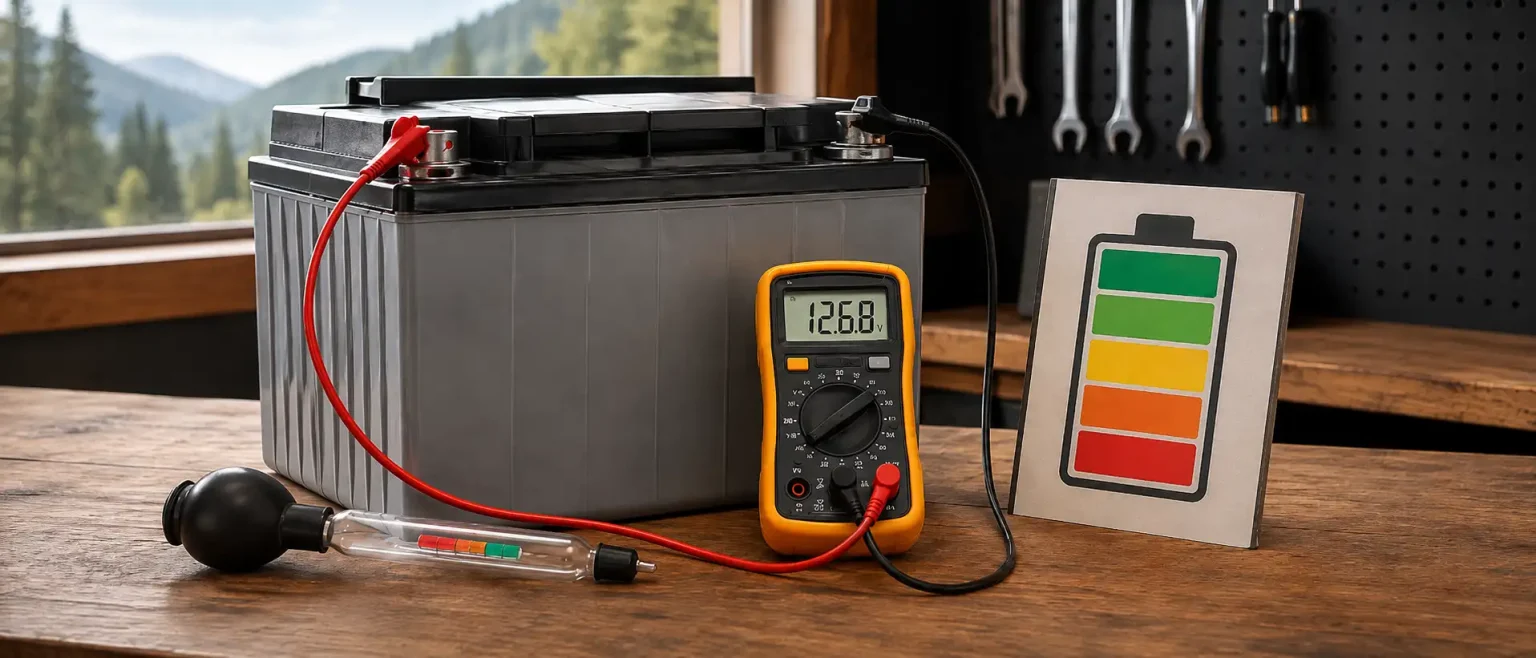 Lead-Acid Battery Voltage Chart: 6V, 12V, 24V & 48V State of Charge
