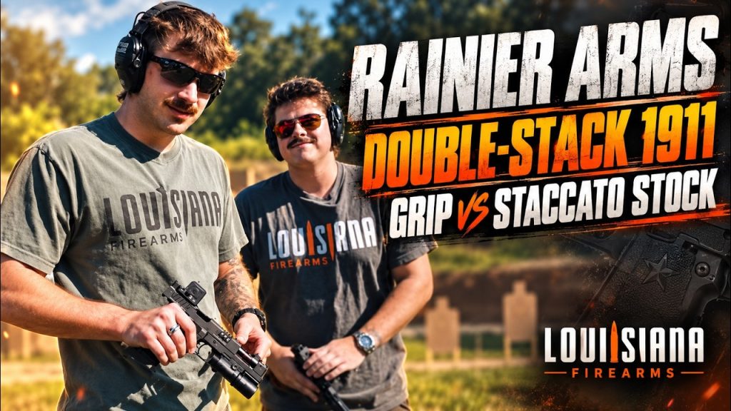 Ranier Arms 2011 Grip vs Staccato Factory Grip